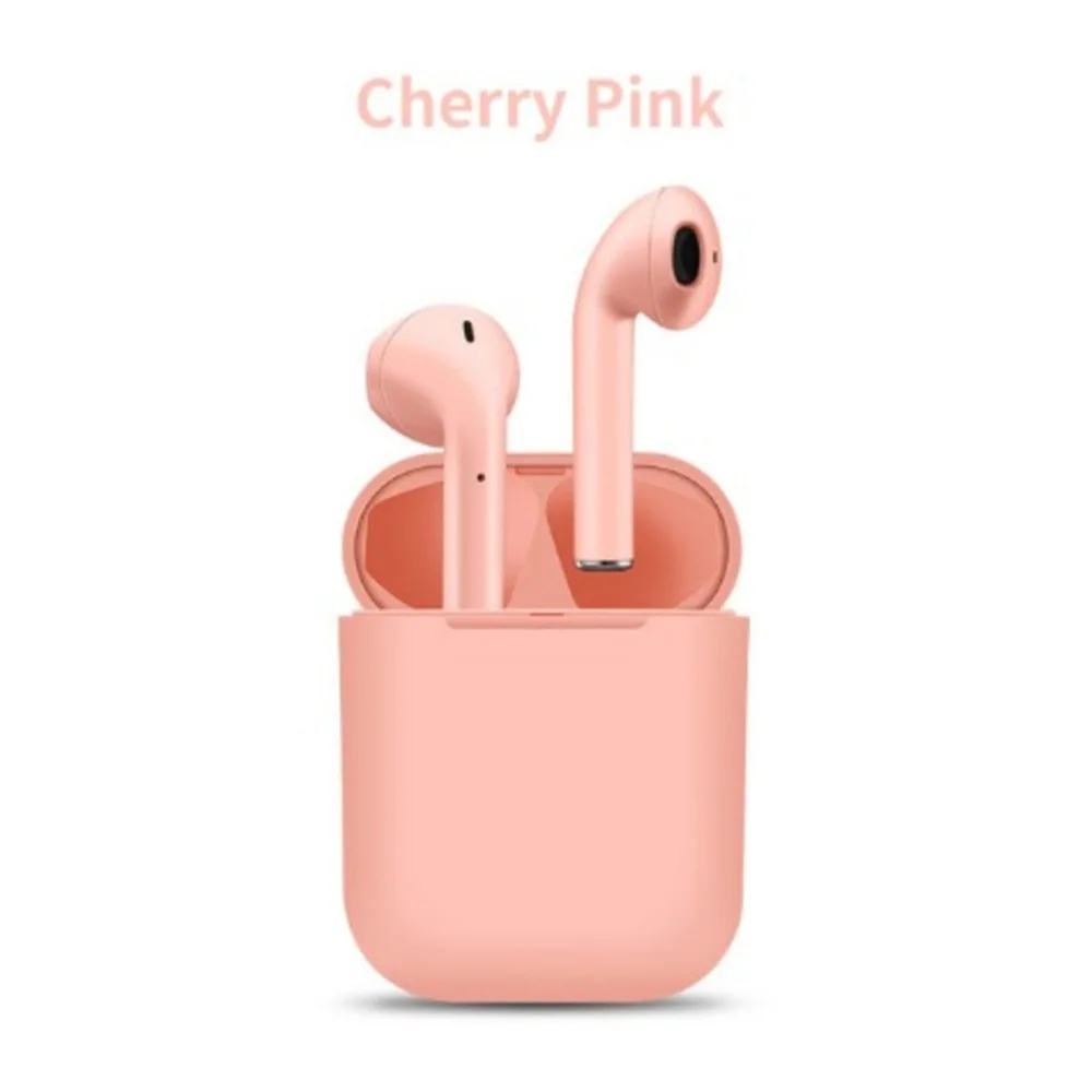 Macaron Pink Bluetooth Headset Wireless Sports Portable | Электроника