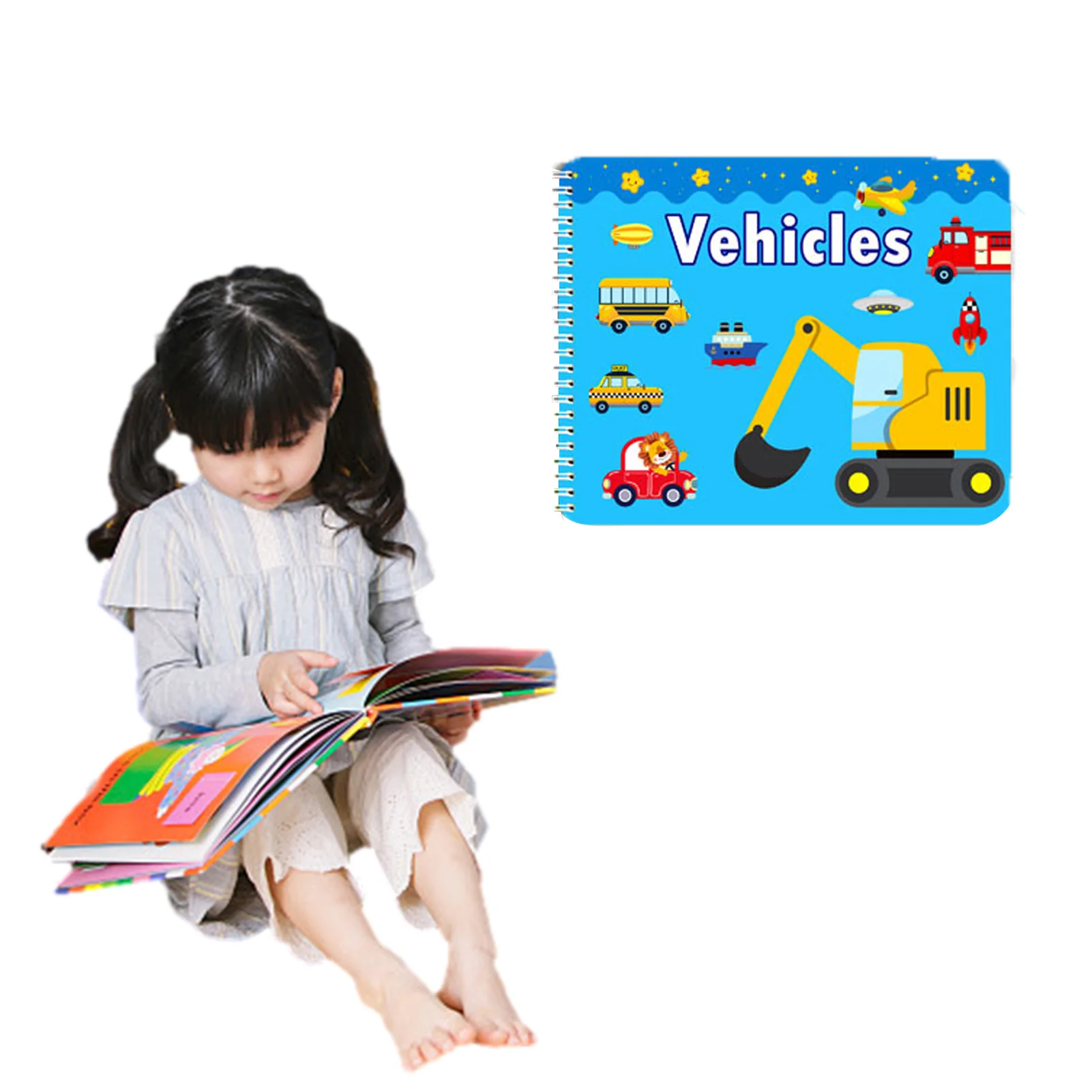 

Quiet-Book For Toddlers Montessori Basic Skills Activity Toys Preschool Learning Travel Toy Educational Quiet-Book For