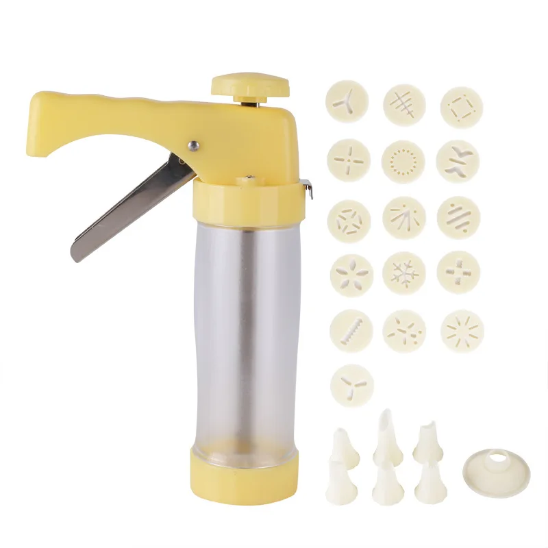 

Cookie Press Set Detachable Baking Accessories Plastic Biscuit Maker DIY Cream Syringing Mold Patisserie Cake Decorating Tools