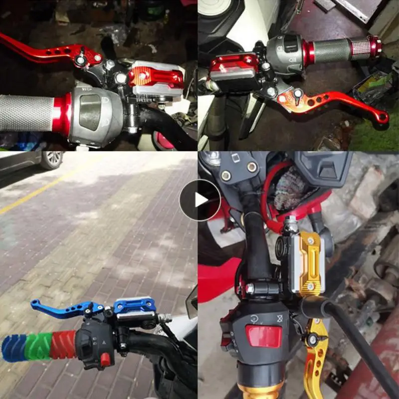 

Cnc Aluminum Alloy Master Cylinder Brake Clutch Levers Durable Drum Brake Cable Clutch Universal Adjustable Car Accessories