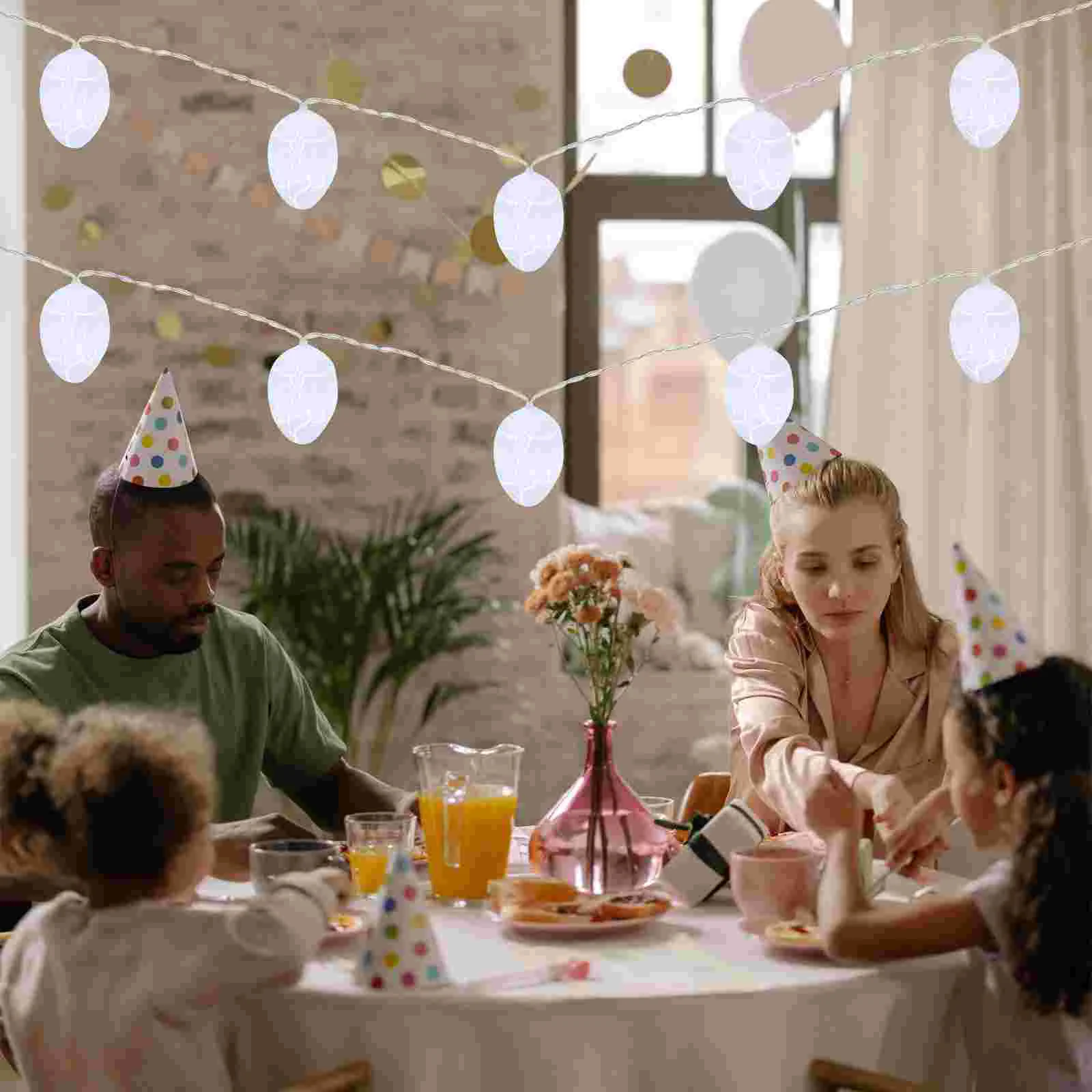 Лампа из треснувший яичной скорлупы материал премиум-класса гирлянда свадебная