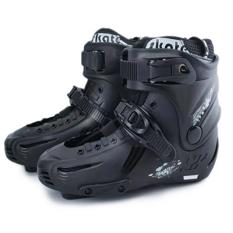 Original JK Inline Skate High Ankle Boots Size 35-46 Professional Slalom Adult Roller Skating Sliding Free Speed Up Boots