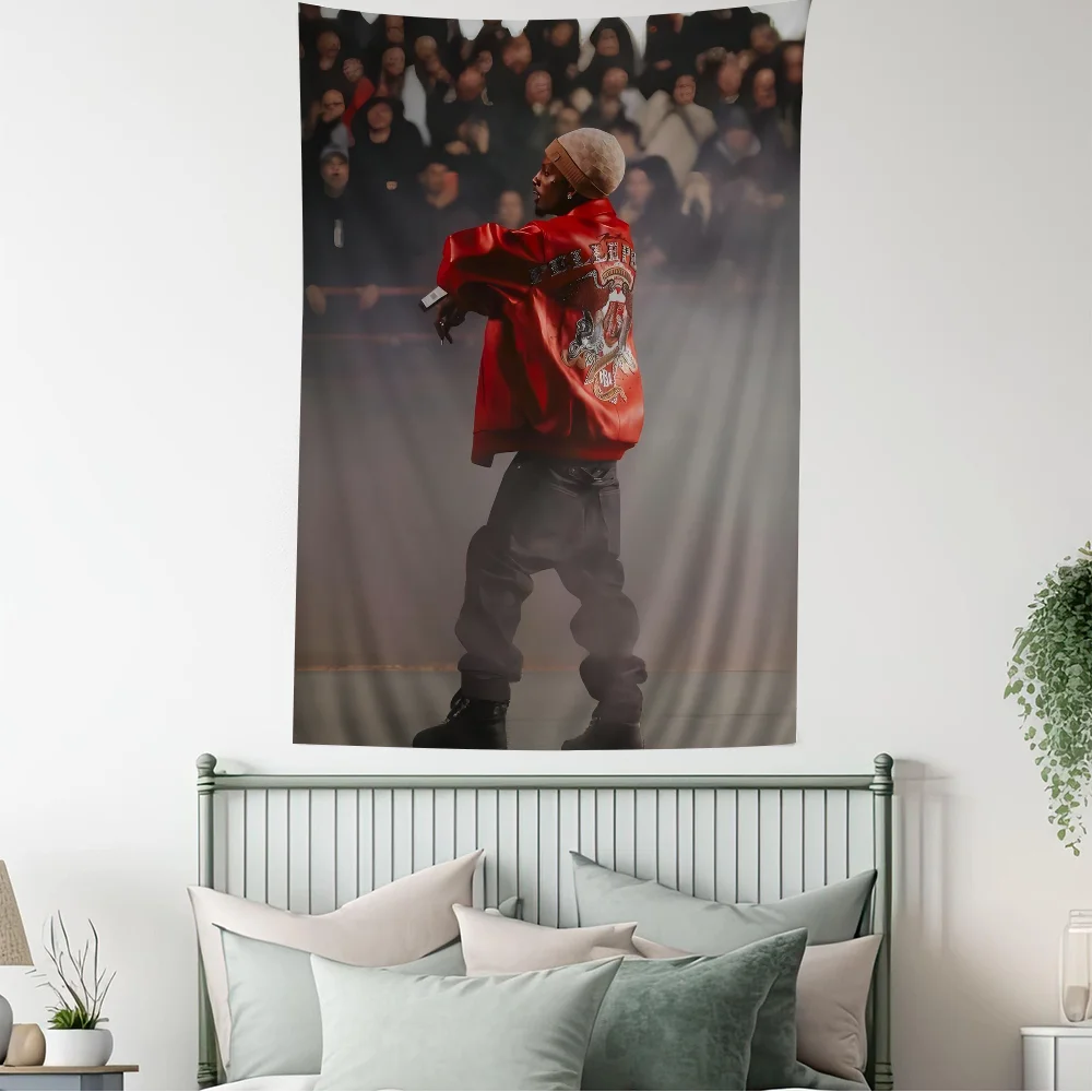 Music Star Playboi Carti Cartoon Tapestry Wall Hanging Decoration Household Home Decor