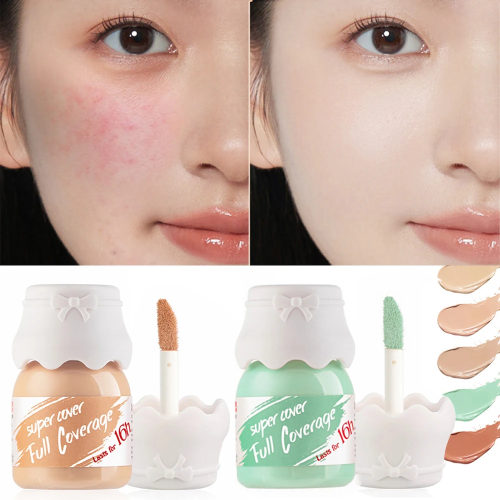 

Long-lasting Concealer Cream Face Foundation Makeup Cover Acne Dark Circles Matte Professional Base Makeup Cosmetics Maquiagem
