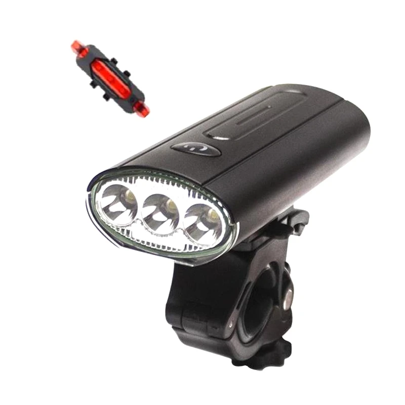 

Комплект велосипедных фонарей, передние и задние фонари для велосипеда, водонепроницасветильник фонари s, подходят для всех дорожных велос...