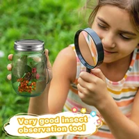 outdoor bug catching kit bug catching kit with lid bug kit handle collecting jars camping adventure and s1s3