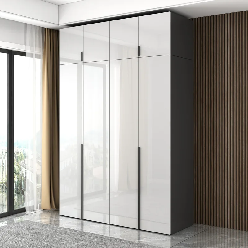 

Скандинасветильник лый роскошный гардероб, Современная Минималистичная мебель для спальни, гардеробной