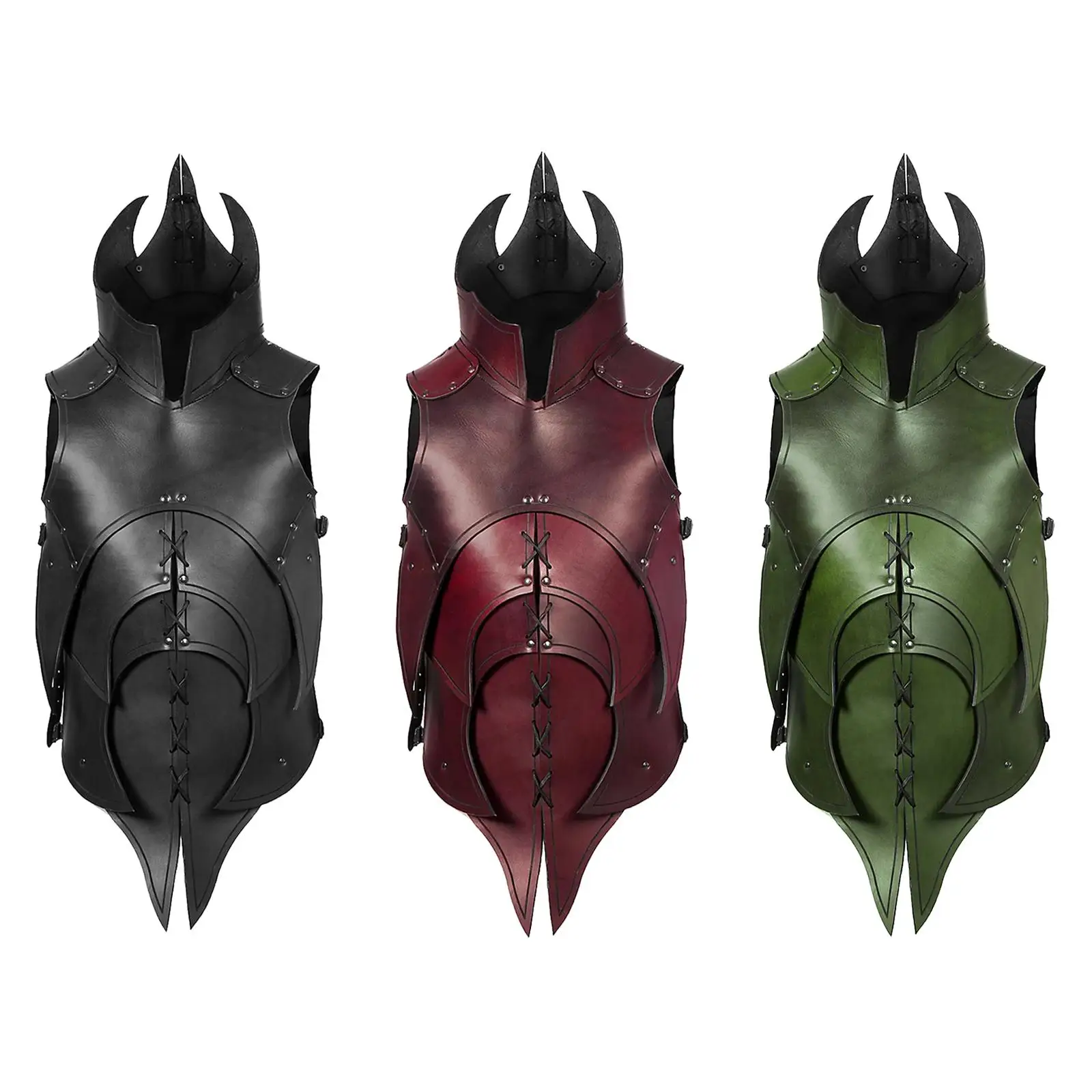 

Костюм для косплея Cuirass в винтажном стиле, средневековый жилет Cuirass