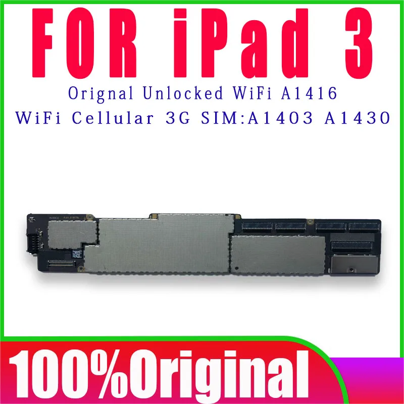 Оригинальная фотоплата A1416 A1403 или A1430 для ipad 3 материнская плата с полными чипами
