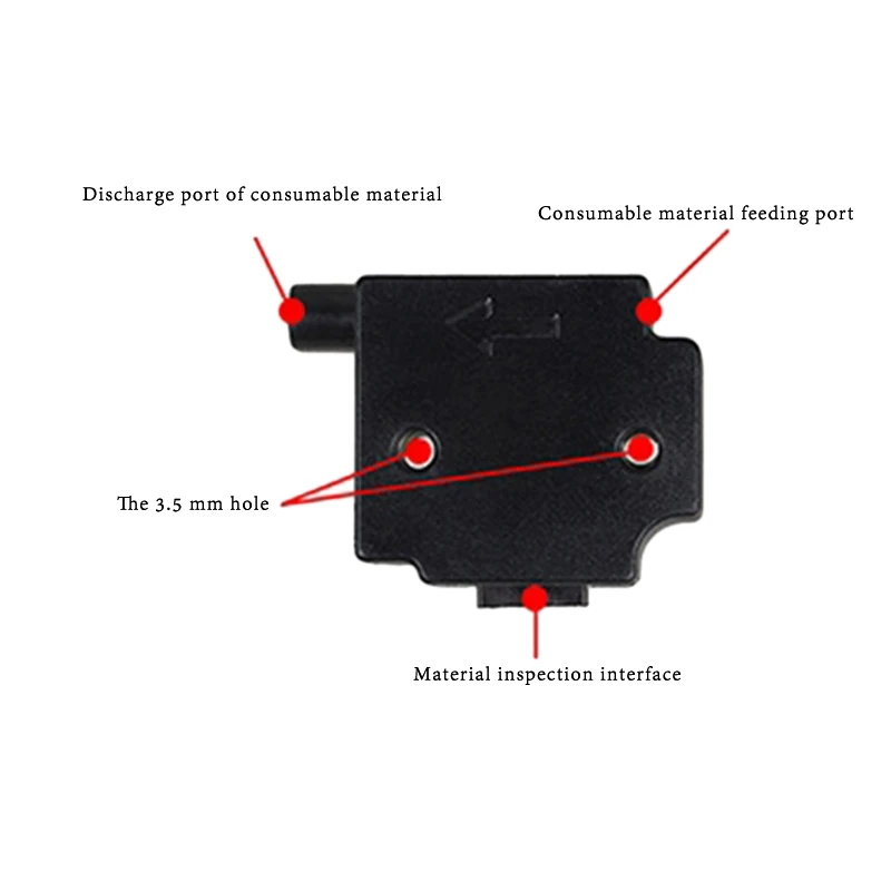Модуль датчика разрыва 3D-принтера переключатель контроля перелома нити 1 75 мм