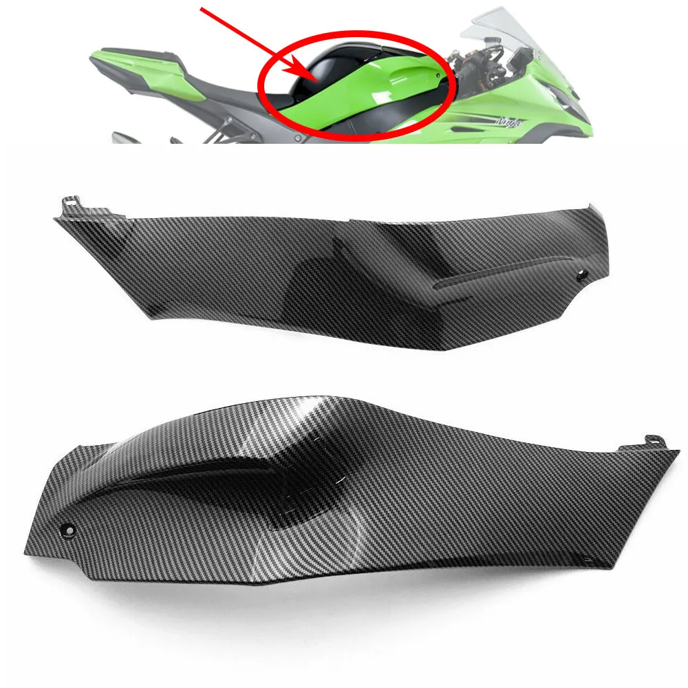 

Аксессуары для мотоциклов Kawasaki NINJA ZX10R 2011-2020, обтекатель боковой крышки газового бака из гидро-углеродного волокна
