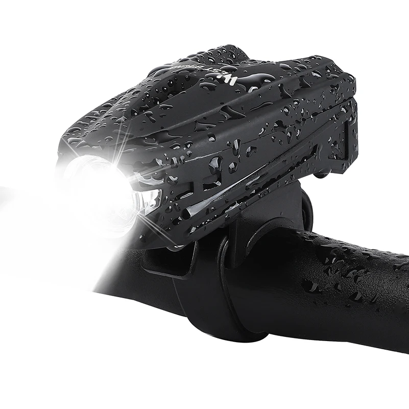 Велосипедный фонарь West Biking черный 1200 мАч