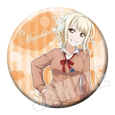 Аниме Love Live Konoe Kanata Asaka Karin Miyashita Ai 58 мм фигурка значок круглая брошь булавка