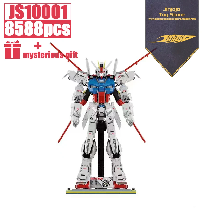 2022 Новинка 8588 шт. модель Strike Gundam JS10001 строительные блоки игрушки для мальчиков и