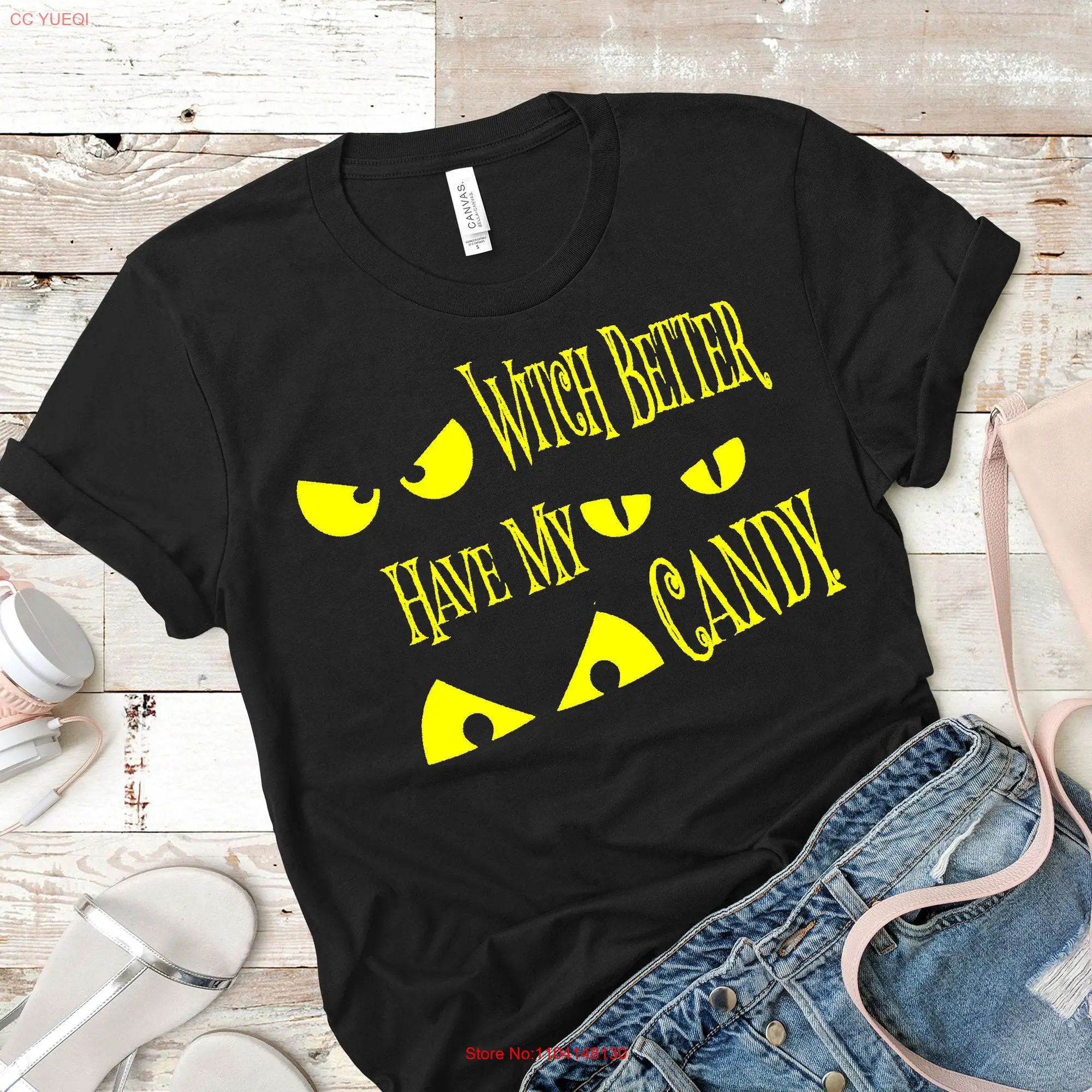 Футболка с надписью Witch Better My Candy Забавная детская одежда на Хэллоуин Октябрьский