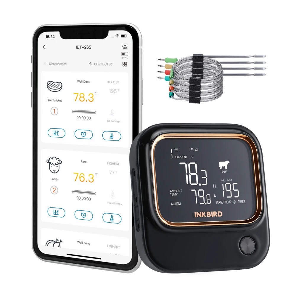 

INKBIRD IBT-26S Термометр для барбекю