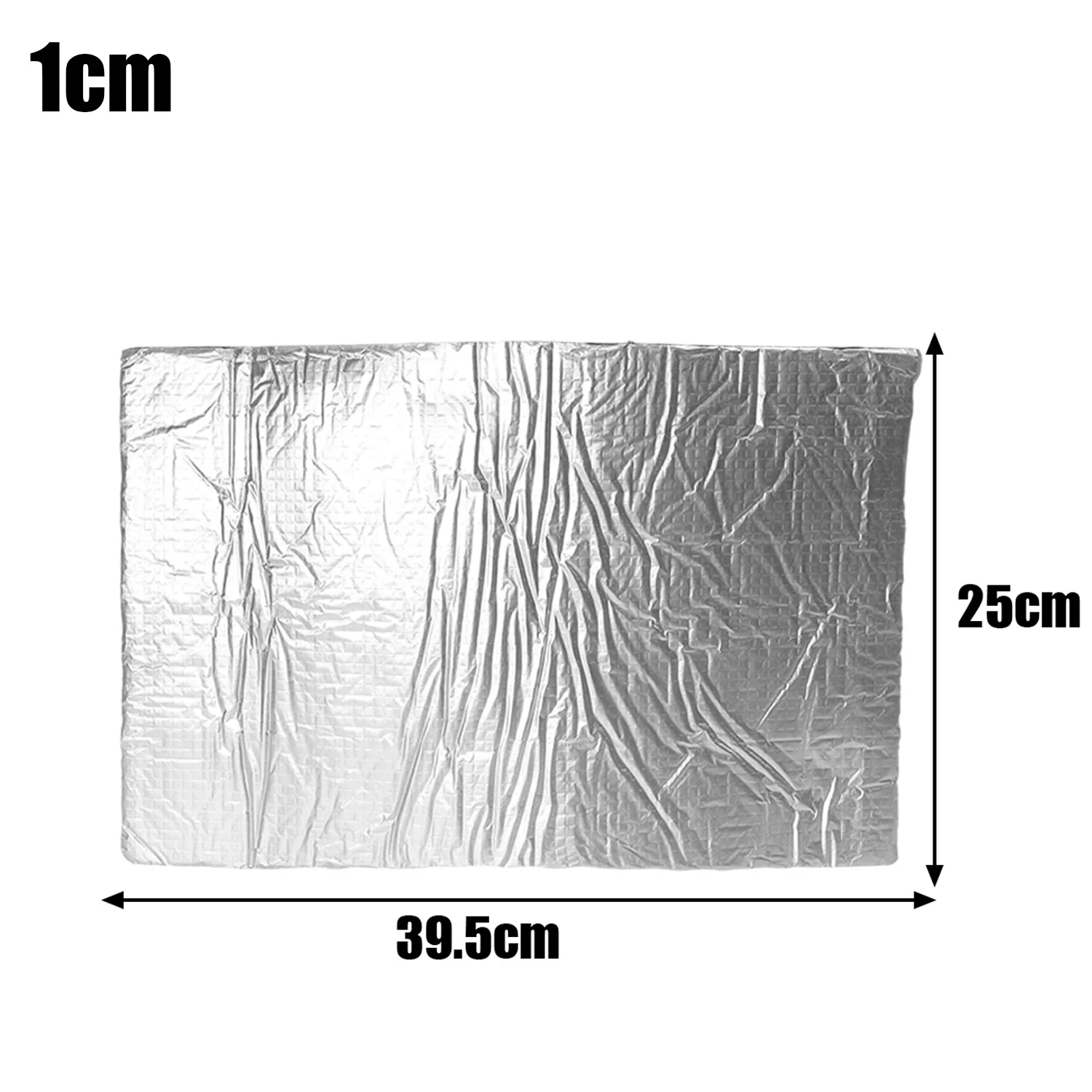 

Автомобильный алюминиевый теплозащитный экран, звукоизоляционная подкладка 5-10 мм, самоклеящийся изоляционный коврик для термоуправления дверей багажника автомобиля