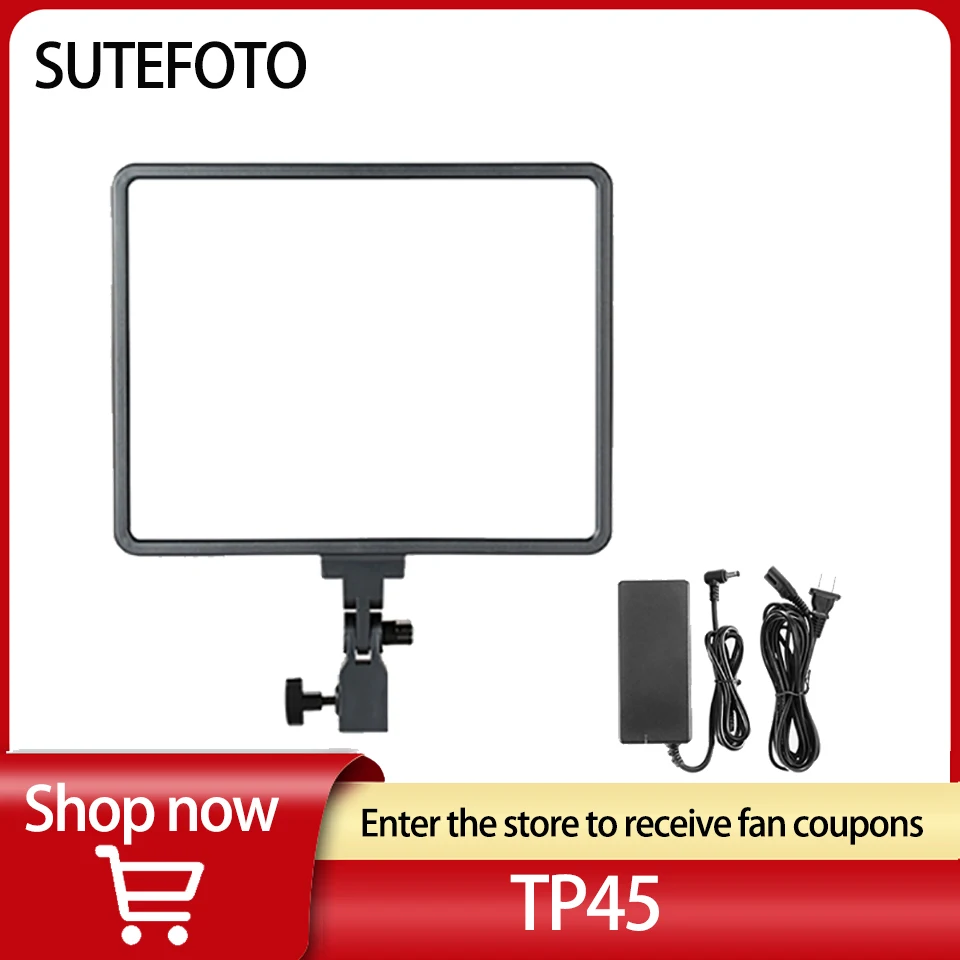 

SUTEFOTO TP45RGB полноцветный видео свет 250 Вт 180 градусов регулировка 10 видов контроля спецэффектов с помощью приложения Smart