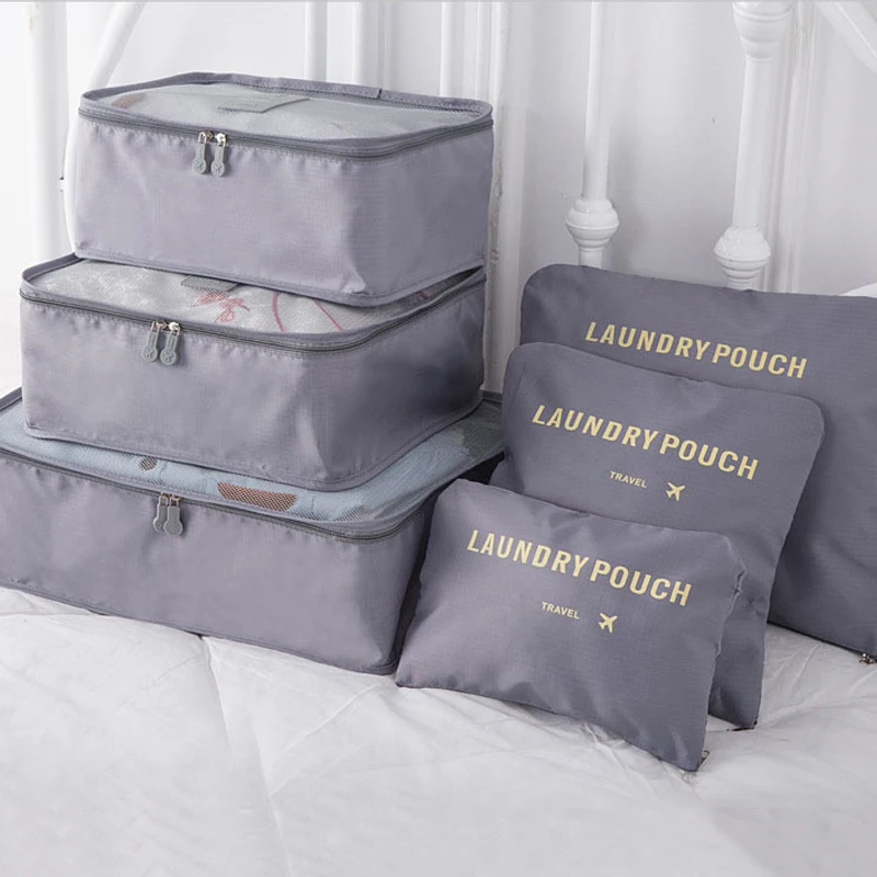 

Travel Bag Bag Packing Suitcase Bag Organizer Pouch Packing Cube Cubes Set Storage Clothes Wardrobe Tidy Organizer For Organizer