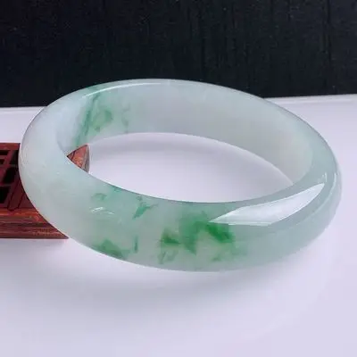

Zheru ювелирные изделия натуральный бирманский изумруд 54 мм-64 мм светло-зеленый браслет элегантные принцессы ювелирные изделия лучший подарок для матери для девушки