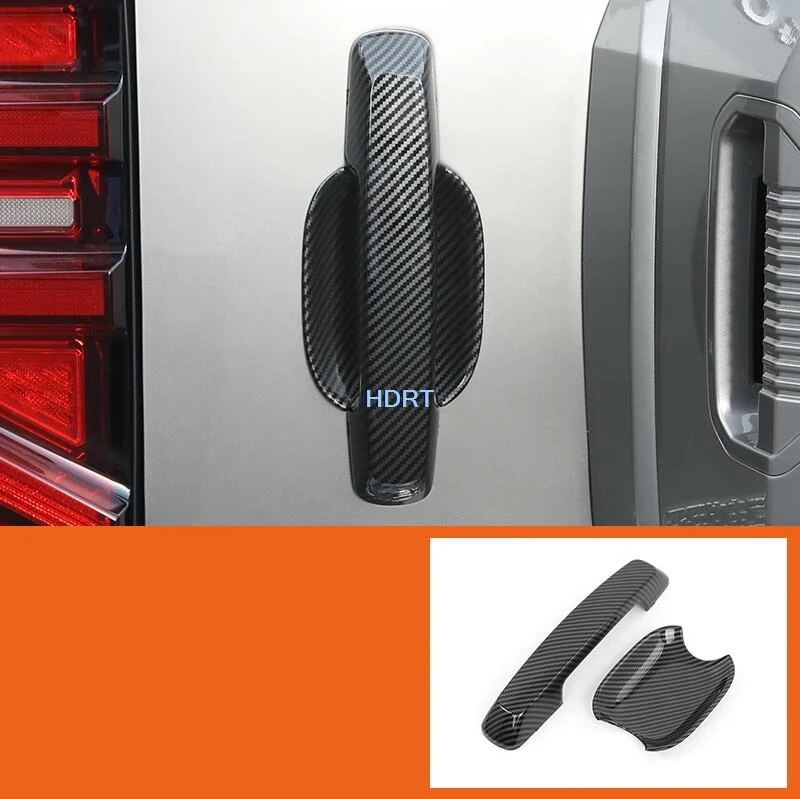 

Для Great Wall GWM Tank 400 2023 + Тюнинг автомобиля задняя крышка ручки багажника двери чаши защитная крышка декоративные аксессуары