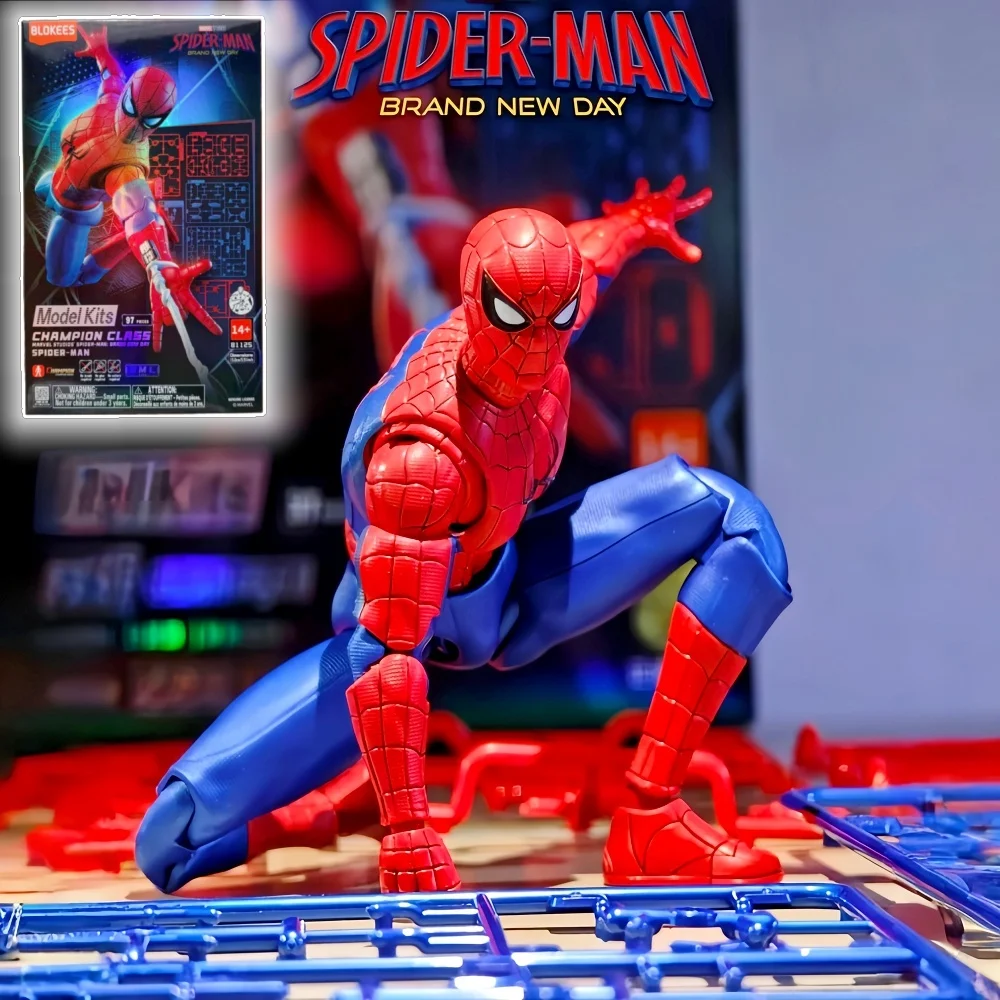 Фото В наличии: Новая коллекция фигурок Blokees Spiderman из серии Day Series – сборные модели, игрушки, подарки №1