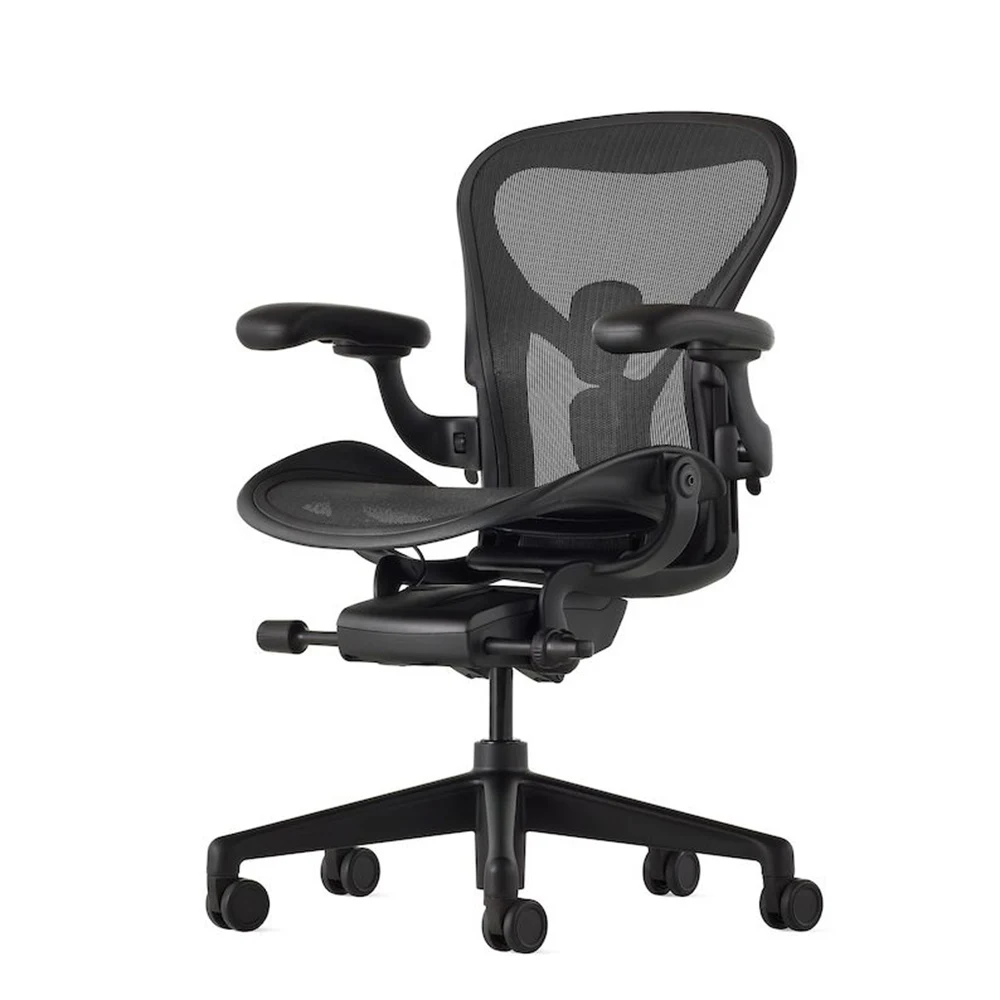 Офисный подлокотник MingYi. Офисный домашний стул Herman Miller Remastered Aeron, графитовыйодно-белый цвет, подходит для размера A, B, C 1, пара (art.: 3920cfd41a95e) - 3920cfd41a95e