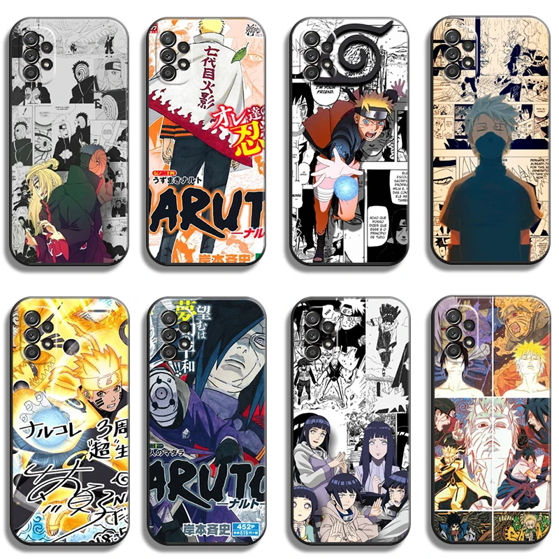 

NARUTO Bandai Phone Cases For Samsung Galaxy A51 4G A51 5G A71 4G A71 5G A52 4G A52 5G A72 4G A72 5G Soft TPU Coque Funda