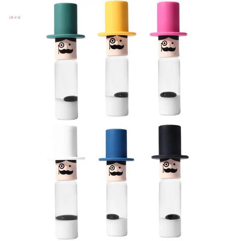 

51BA цилиндрическая феррожидкость в бутылке антистрессовые игрушки Магнитный жидкий дисплей