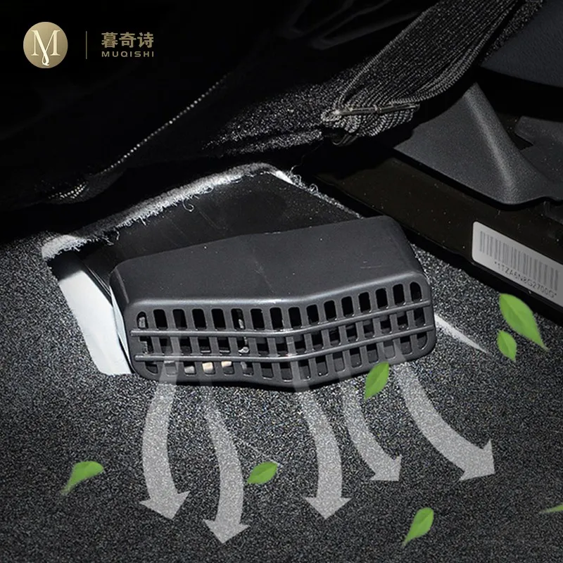 

For Toyota Levin 2019-2023 Car interior Air conditioning vent Protective cover Vent Cover Rear Seat anti dust Accessories refit