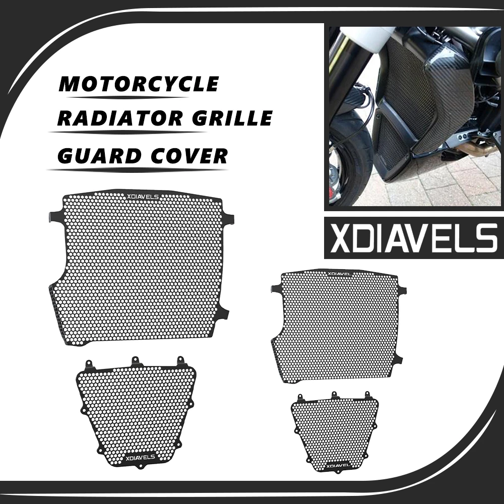 

Motorcycle Accessories For Ducati XDiavel XDiavel S 2016 2017 2018 2019 2020 Radiator Grille Guard Cover And Oil Cooler Guard