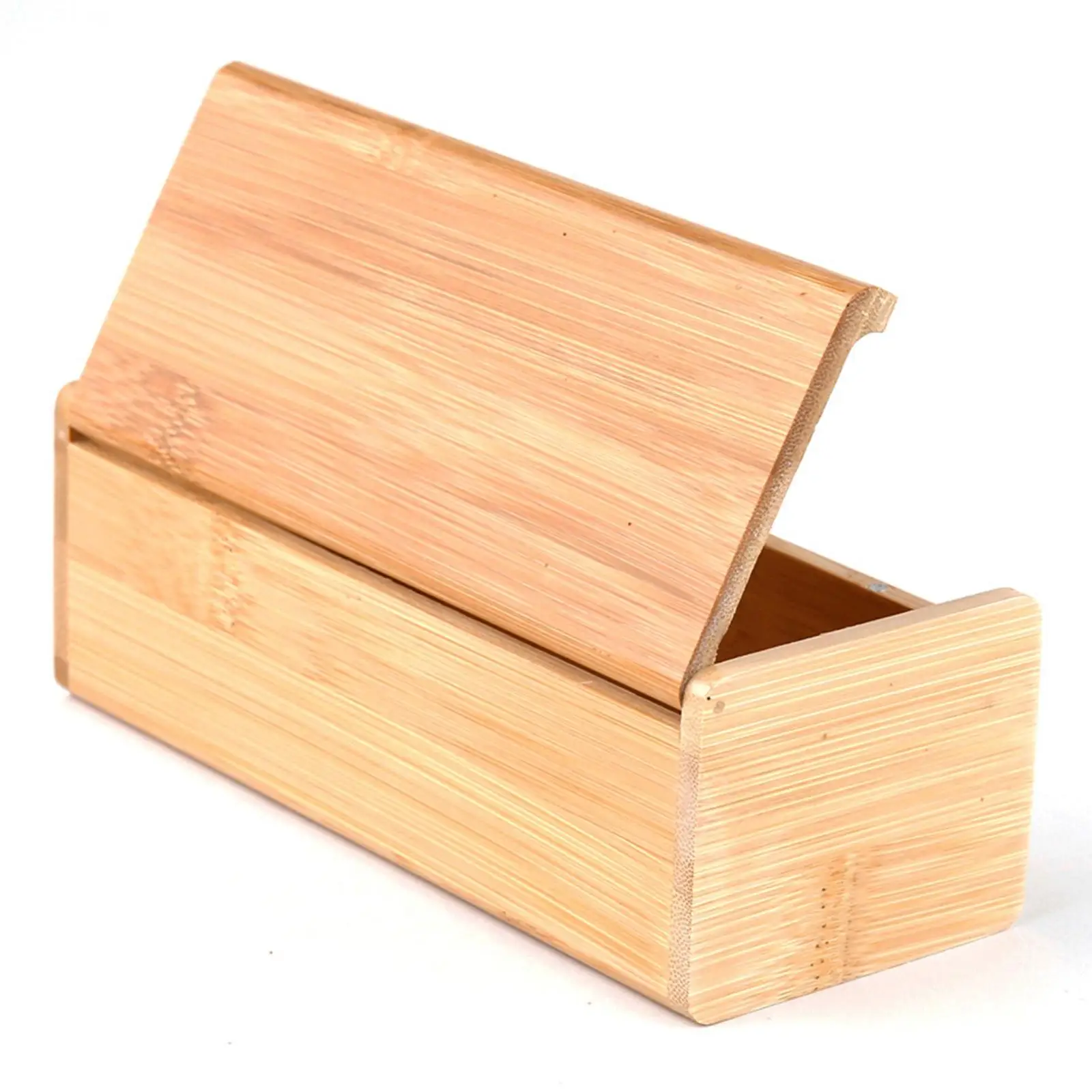 

Wooden Glasses Eyeglass Organizer Box, Portable Simple Structure Multi Use for Jewellery Watches