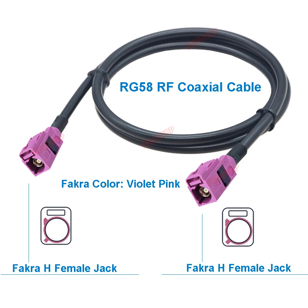 BEVOTOP RG58 кабель Fakra  перемычка 10см~30м