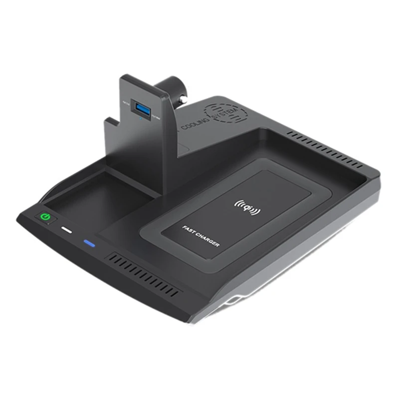 

15W Car QI Wireless Charger Fast Charging Phone Charger For HONDA ACCORD Armrest Box Charging Phone Holder