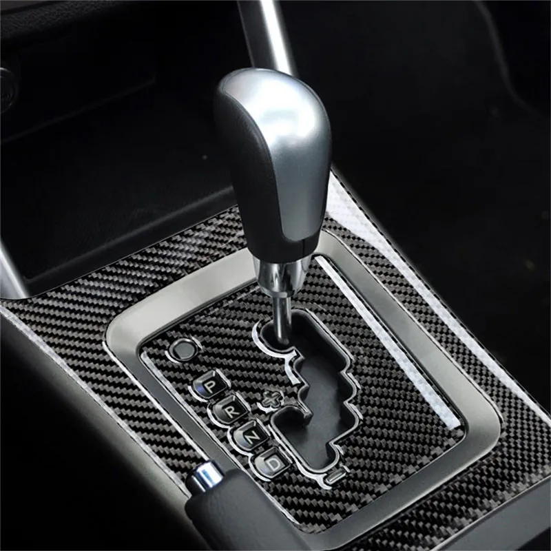 Наклейки для панели передач из углеродного волокна Subaru Forester 2009 2010 2012 2013