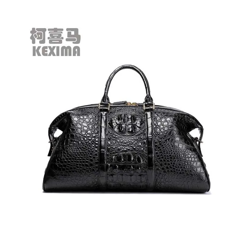 

KEXIMA ourui new arrival crocodile leather bag Man men briefcase black crocodile leather female handbag man bag men handbag