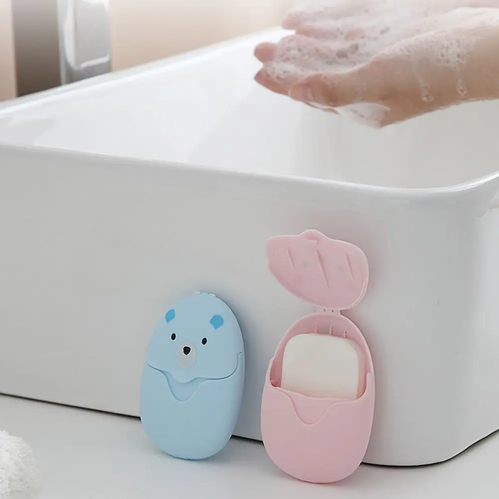 50 шт. милые одноразовые портативные фотообои для мытья рук |