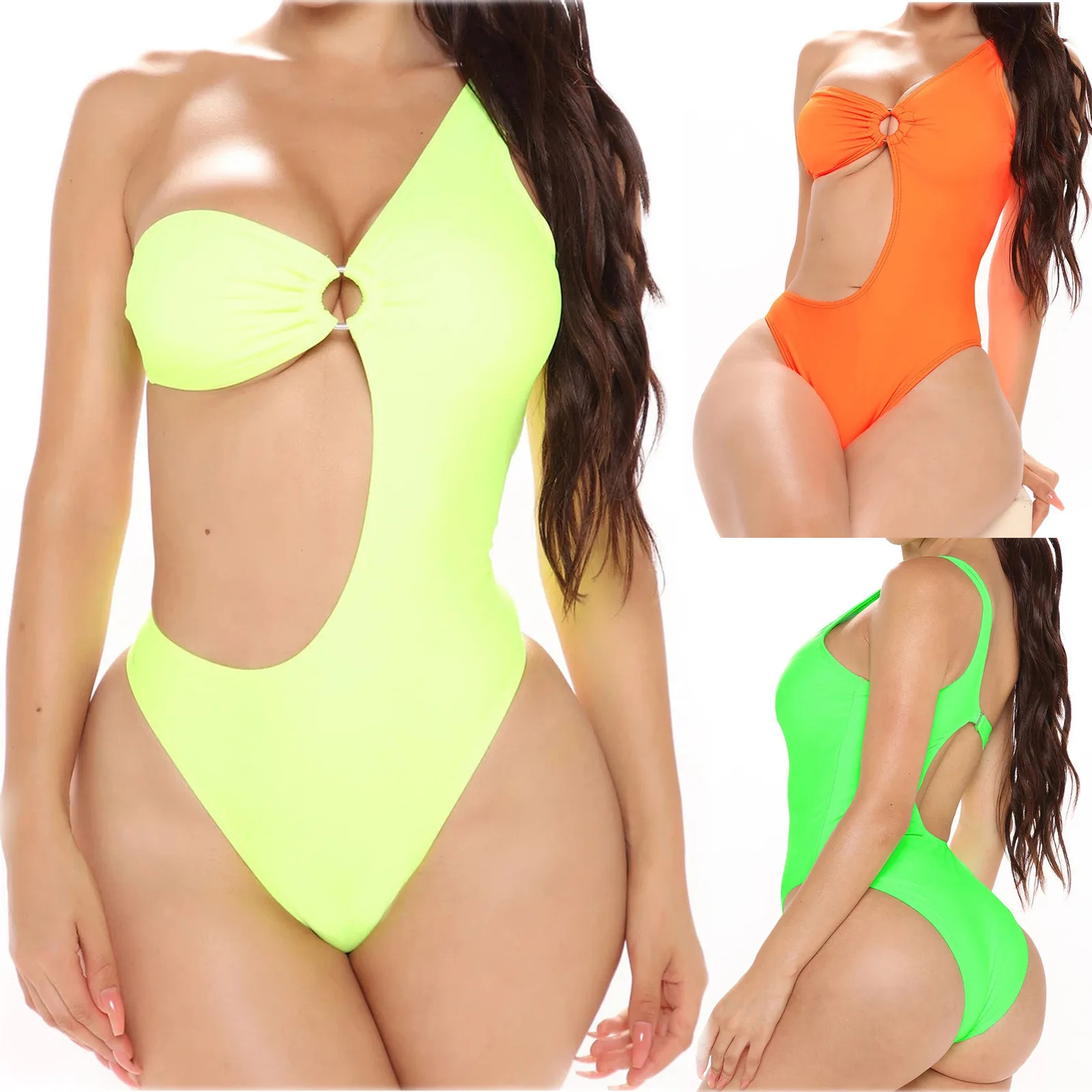 Сексуальный слитный купальник для мальчиков 2t женский купальный костюм женские