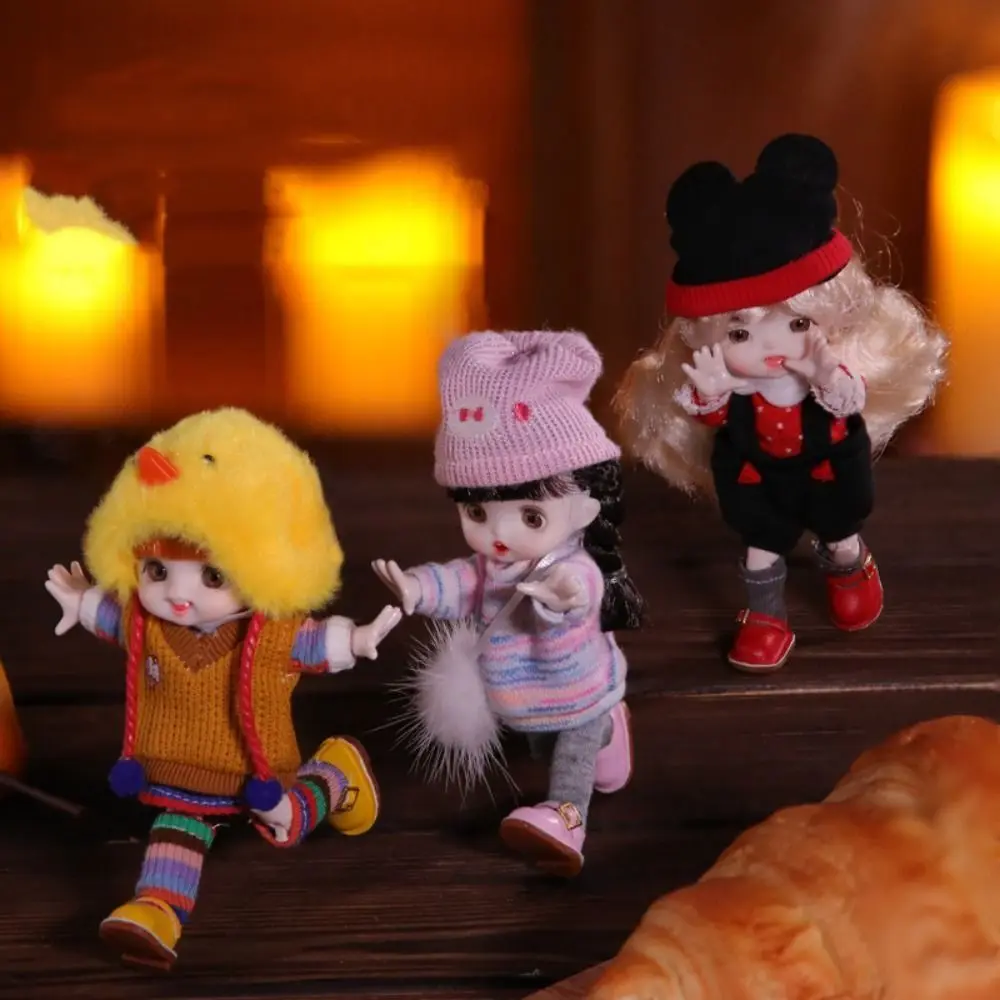 DIY с одеждой Ob11 Bjd кукла наряд 13 суставов имитация куклы принцессы пластик см 1/12 BJD