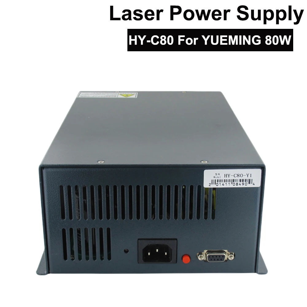 

HY-C80 CO2 Laser Power Supply 80W For YUEMING Engraving / Cutting Machine