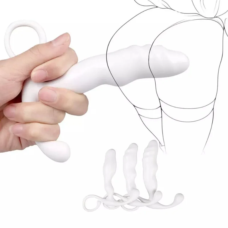 Anal Dildo Male Masturbator Prostate Stimulator Butt Plug Prostate Massager G Spot Adult Products Erotic Sex Toys for Men