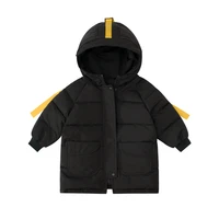 coat boy winter parka outerwear long jacket padded warm clothes for kids teenagers
