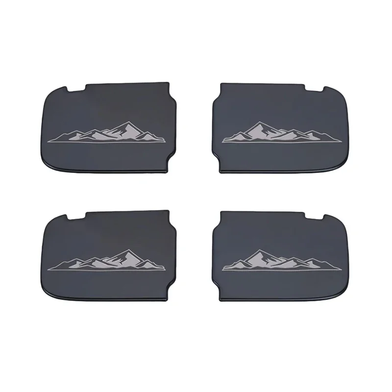 

Автомобильная нашивка для чаши внутренней двери из нержавеющей стали, подходит для Haval H9 2024 2025, автомобильная дверная чаша, защита от царапин, декоративная нашивка