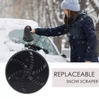 car ice scraper plate electric heated snow removal usb rechargeable ice scraper accessories auto car windshield clean tools
