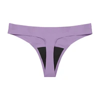 122 seamless menstrual period underwear for women leak proof absorbent thong smooth soft panties