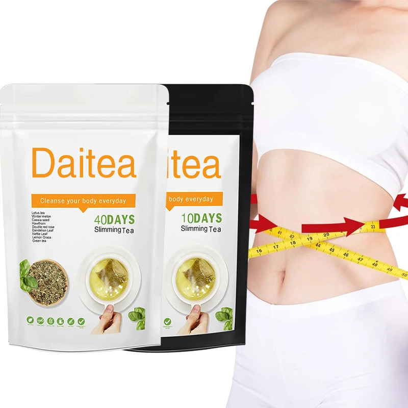 

Чайный пакетик Daitea для похудения, сжигание жира, потеря веса, дезинтоксикация, тонкий, натуральный, Балансирующий, продукты для потери веса