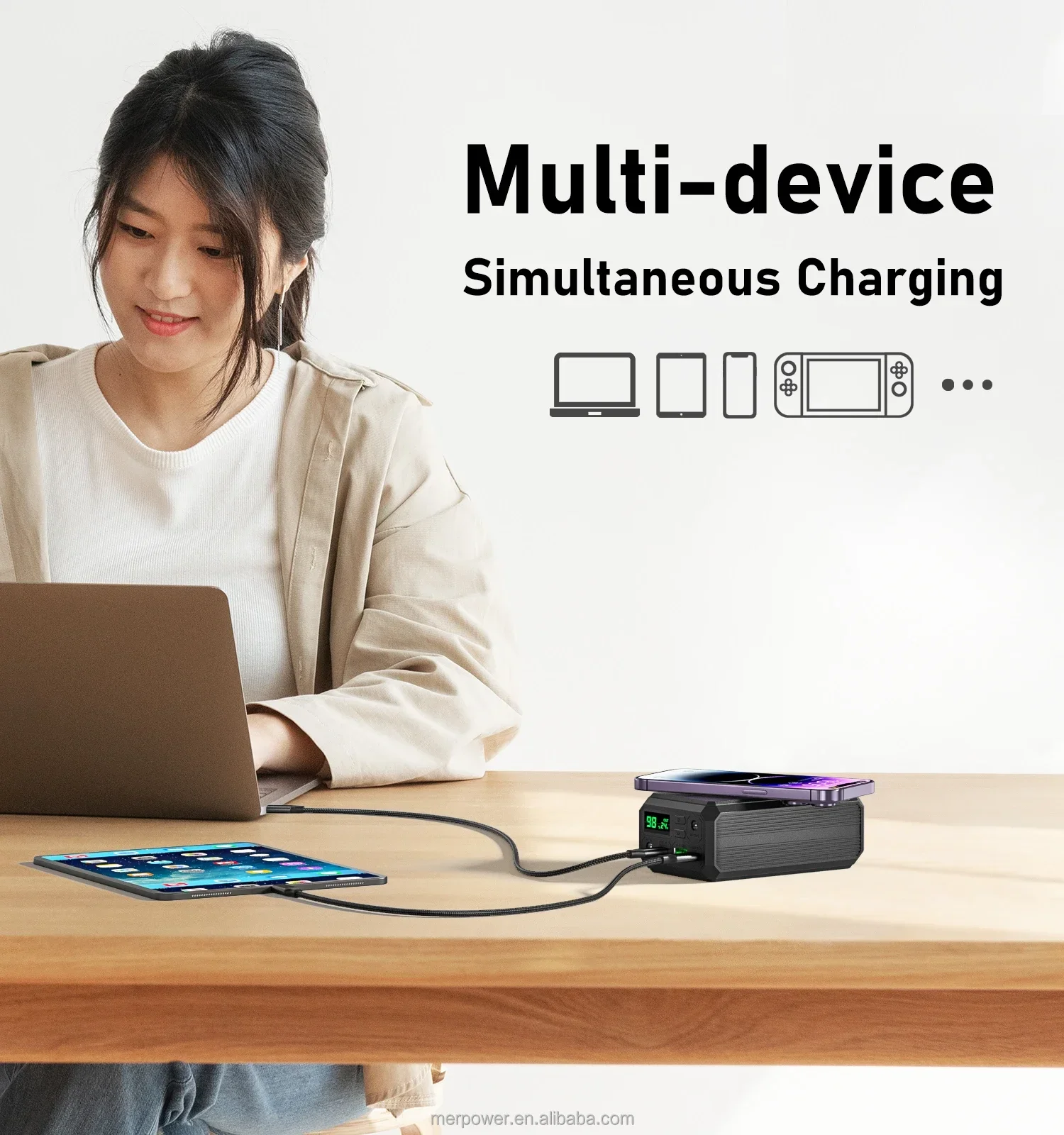 12 В постоянного тока 27000 мАч CPAP резервный аккумулятор для Resmed Airsense 10 Aircurve S9