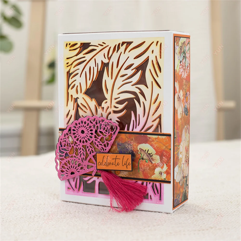 Перо любовь ветер колокольчики металлические пресс-формы тонкий Скрапбукинг