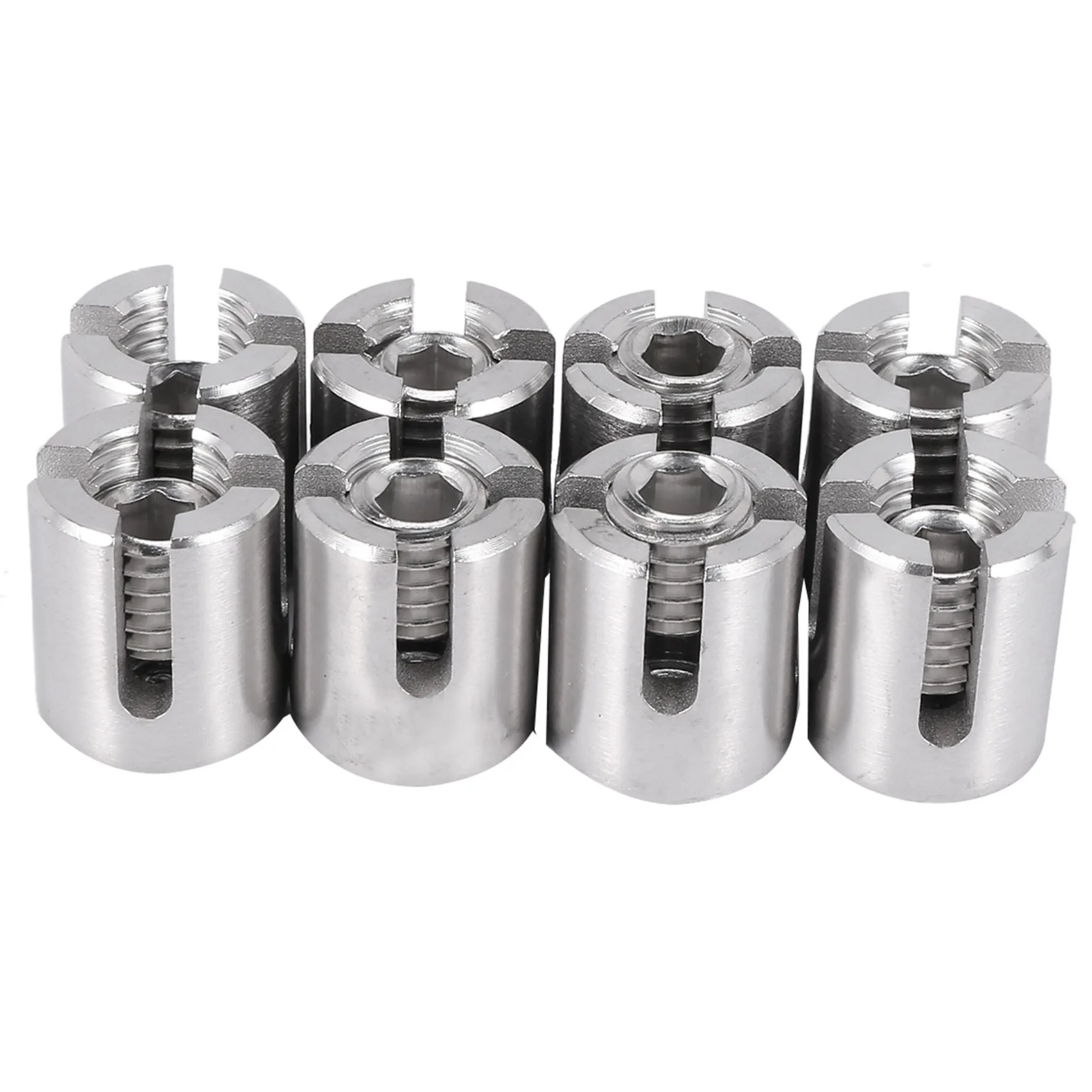 8 шт. зеленый настенный трос из нержавеющей стали крестообразный зажим 3 мм