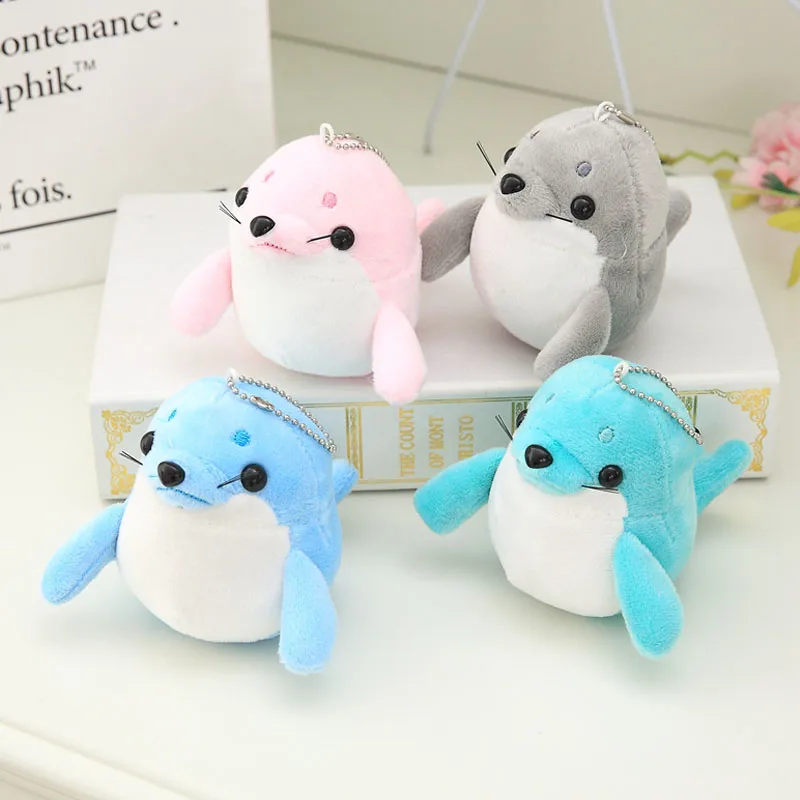 10 см Kawaii Seals плюшевая игрушка мягкая Морская собака животное кукла милые котики